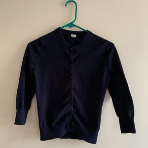 Jcrew Navy Jackie cardigan